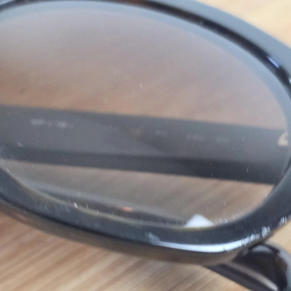 Prada SPR 16V Sunglasses Womens Brown Tortoise Brown Butterfly Tinted Italy - Picture 13 of 16